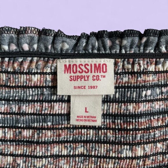 Mossimo Off-the-Shoulder Ruffle Trim Top – Size Large - Picture 6 of 7